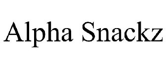 ALPHA SNACKZ