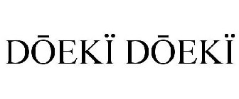 DOEKÏ DOEKÏ