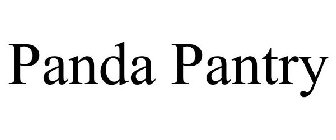PANDA PANTRY