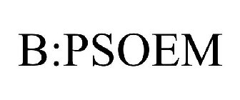 B:PSOEM