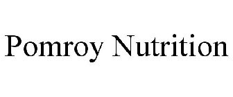 POMROY NUTRITION