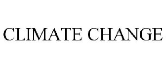 CLIMATE CHANGE