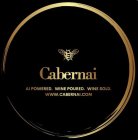 CABERNAI AI POWERED. WINE POURED. WINE SOLD. WWW.CABERNAI.COM