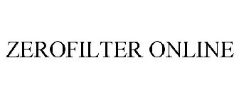 ZEROFILTER ONLINE