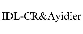 IDL-CR&AYIDIER