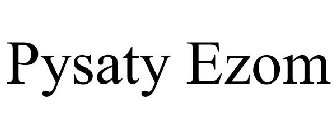 PYSATY EZOM