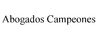 ABOGADOS CAMPEONES