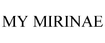 MY MIRINAE