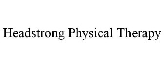 HEADSTRONG PHYSICAL THERAPY