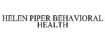 HELEN PIPER BEHAVIORAL HEALTH
