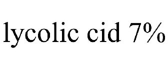 LYCOLIC CID 7%