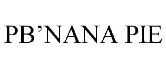 PB'NANA PIE