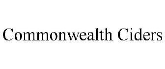 COMMONWEALTH CIDERS