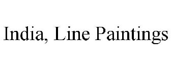 INDIA, LINE PAINTINGS