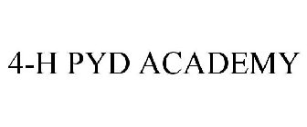 4-H PYD ACADEMY