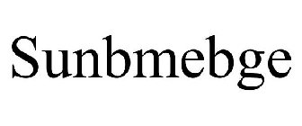 SUNBMEBGE