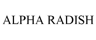 ALPHA RADISH