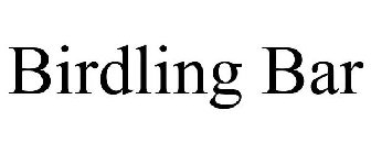 BIRDLING BAR