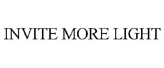INVITE MORE LIGHT