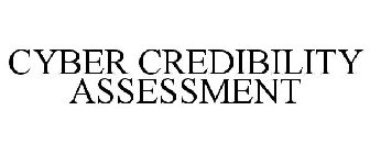 CYBER CREDIBILITY ASSESSMENT