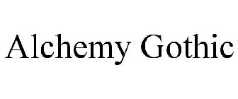 ALCHEMY GOTHIC