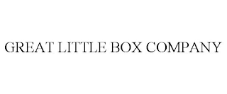 GREAT LITTLE BOX COMPANY