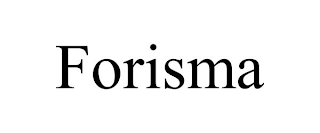 FORISMA