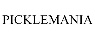 PICKLEMANIA