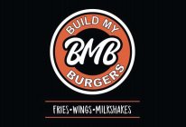 BUILD MY BMB BURGERS FRIES · WINGS · MILKSHAKESKSHAKES
