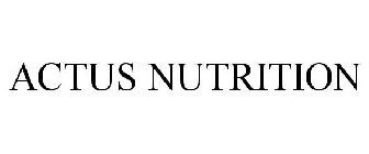 ACTUS NUTRITION