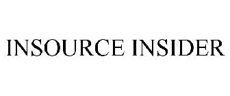 INSOURCE INSIDER