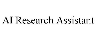 AI RESEARCH ASSISTANT