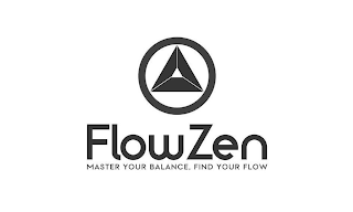 FLOWZEN MASTER YOUR BALANCE, FIND YOUR FLOWLOW