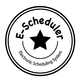 E-SCHEDULER ELECTRONIC SCHEDULING SYSTEM