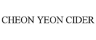 CHEON YEON CIDER