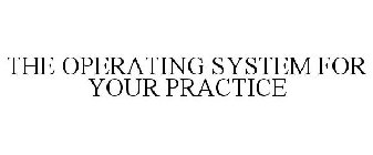 THE OPERATING SYSTEM FOR YOUR PRACTICE