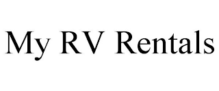 MY RV RENTALS