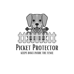 PICKET PROTECTOR KEEPS DOGS INSIDE THE FENCE