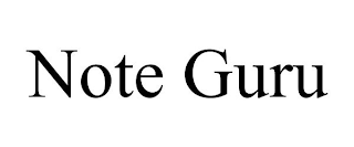 NOTE GURU