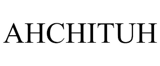 AHCHITUH