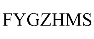FYGZHMS