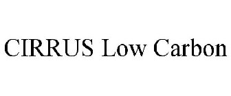 CIRRUS LOW CARBON