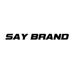 SAY BRAND