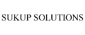 SUKUP SOLUTIONS