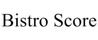 BISTRO SCORE
