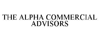THE ALPHA COMMERCIAL ADVISORS