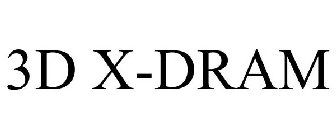 3D X-DRAM