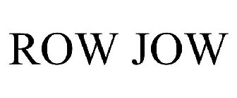 ROW JOW
