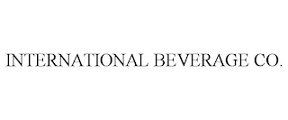 INTERNATIONAL BEVERAGE CO.