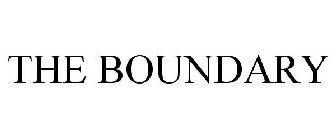 THE BOUNDARY